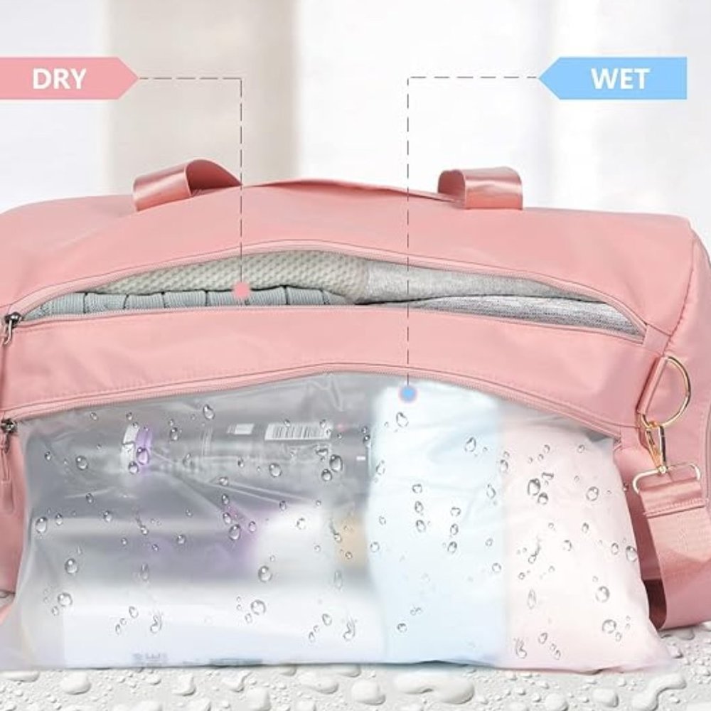 Pink Weekender Bag - Picture 4 of 7